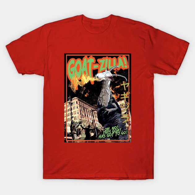 Goatzilla T-Shirt by Daily Detour